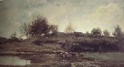 Charles Francois Daubigny The Lock at Optevoz (nn03) china oil painting artist